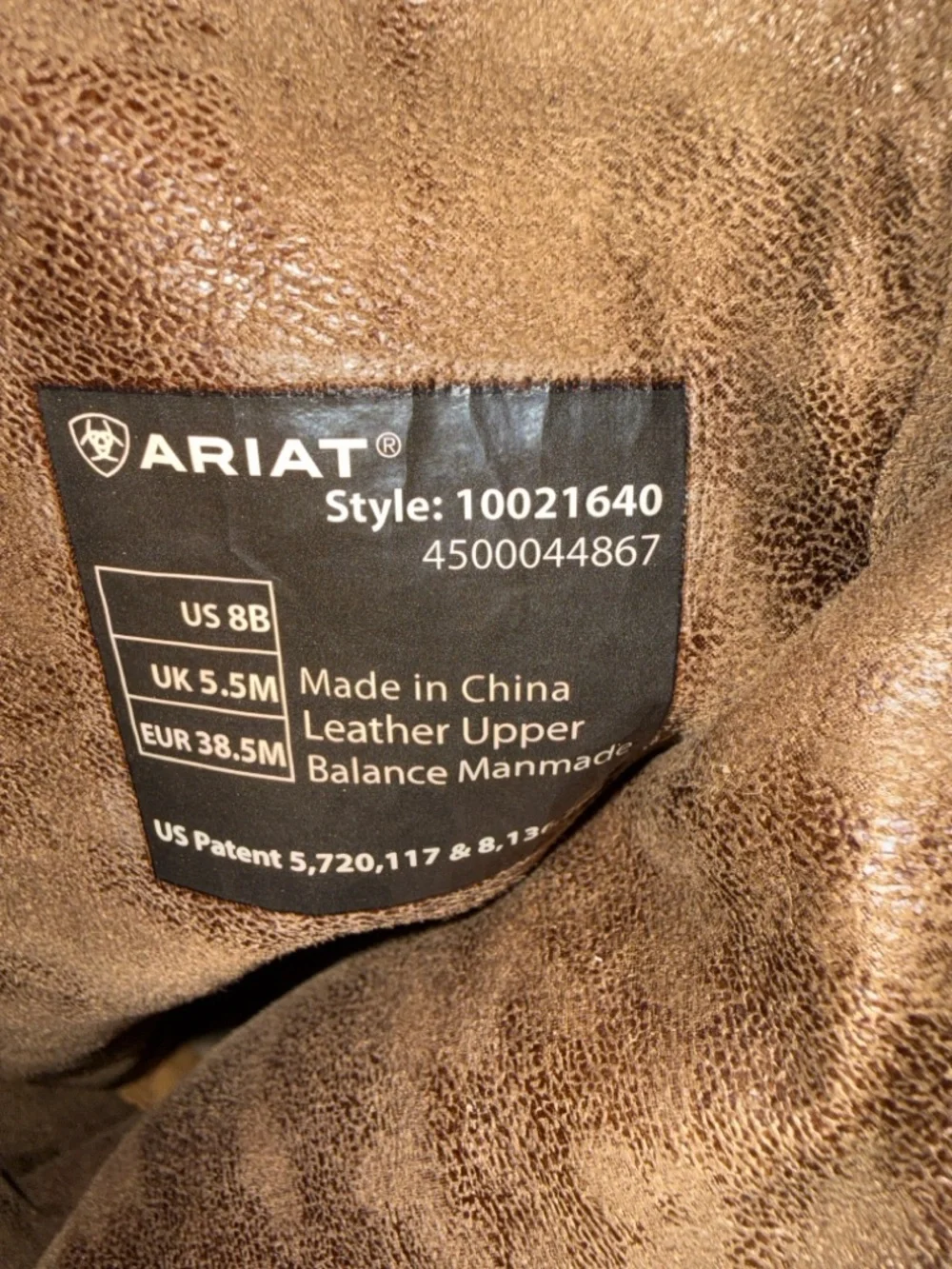 Ariat Tan Fringe Knee-High Western Boots - Picture 7 of 7